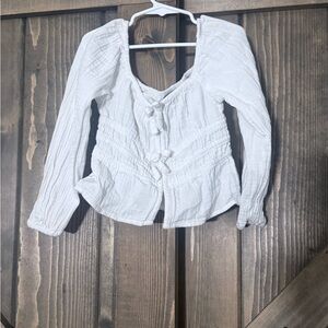 Old Navy Kids Blouse with Bow Details